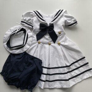 Sailor Girl Dress Set
